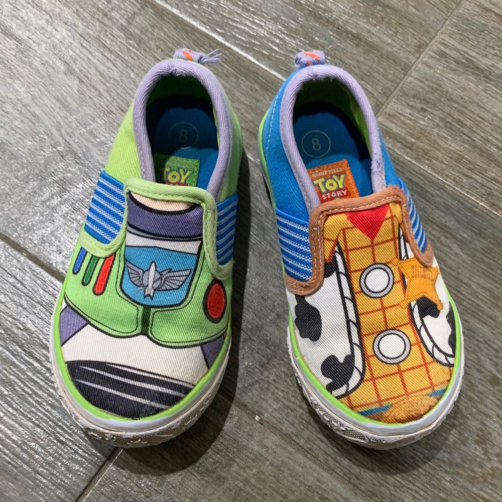 Toy story slip on shoes